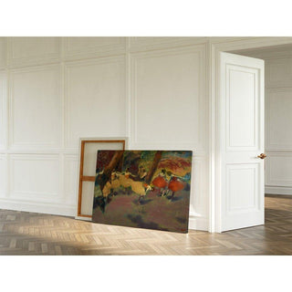 Avant la représentation - Edgar Degas | Reproduction Tableau Décoration murale affiche copie