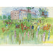 Maalauksen jäljennös Ennen lähtöä, Ascot - Raoul Dufy