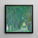 Avenue vers le Château de Kammer - Gustav Klimt — kehystetty taideteos seinällä