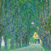 Avenue vers le Château de Kammer - Gustav Klimt — näkymä teoksesta