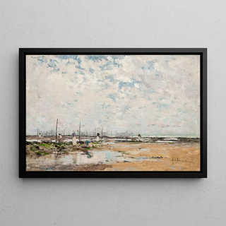 Axel Lindman - The Beach at Villerville Normandy.webp