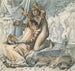 Babylone oli kultainen malja - Simeon Solomon — näkymä teoksesta