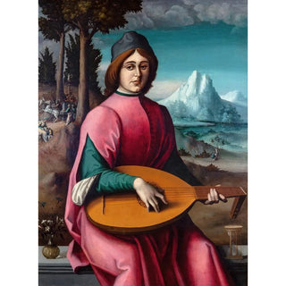 Bacchiacca - Portrait of a Young Lute Player.webp