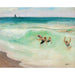 Maalauksen jäljennös Baigneurs dans la Vague - Henri Lebasque