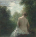 Baigneuse assise de dos - Henri Fantin-Latour — näkymä teoksesta