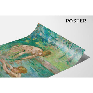 Baigneuses - Berthe Morisot | Reproduction Tableau Décoration murale affiche copie