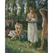 Maalauksen jäljennös Baigneuses - Camille Pissarro