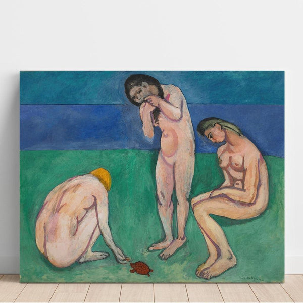 Baigneuses à la Tortue - Henri Matisse | Reproduction Tableau Décoration murale affiche copie