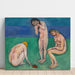 Maalauksen jäljennös Baigneuses à la Tortue - Henri Matisse