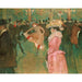 Maalauksen jäljennös Bal au Moulin-Rouge - Henri de Toulouse-Lautrec
