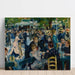 Maalauksen jäljennös Bal du moulin de la Galette - Pierre-Auguste Renoir