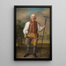 Maalauksen jäljennös Un jardinier - Balthasar Denner