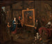 Ateljee taiteilijalta - Balthasar van den Bossche — näkymä teoksesta