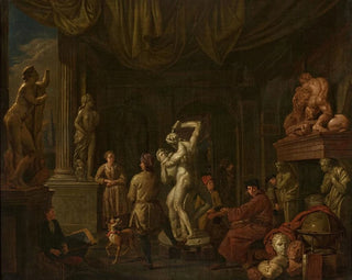 Balthasar Van Den Bossche - In the sculptors studio.webp