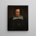 Jean-Jacques Chiffletin muotokuva - Balthasar van Meurs — kehystetty taideteos seinällä