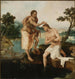 Baptism of Christ Matthieu 3:13-17 Marc 1:9-11 Luc 3:21-22 - Maarten Van Heemskerck — näkymä teoksesta