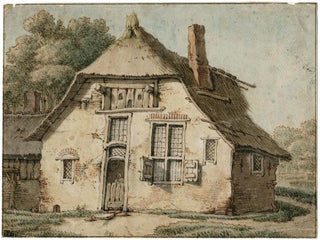 Maison de paysan - Barend Hendrik Thier — näkymä teoksesta