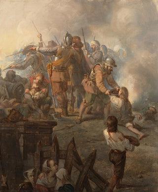 Barend Wijnveld - The heroic defense of Aardenburg Anno 1672.webp