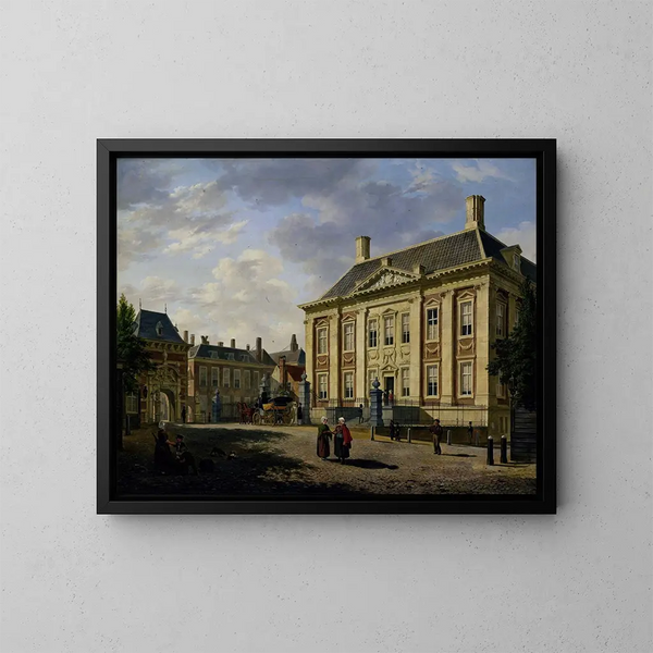 Le Mauritshuis à La Haye - Bartholomeus Johannes van Hove — kehystetty taideteos seinällä