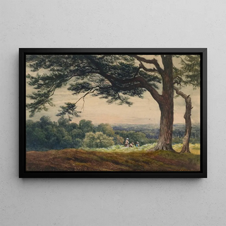 Bartholomew Colles Watkins - A Hill near Esher Surrey.webp