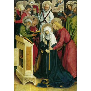 Bartholomus Zeitblom - The Death of the Virgin.webp