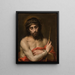 Tässä on mies - Bartolomé Esteban Murillo — kehystetty taideteos seinällä