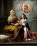 L:n opetuslapsen koulutus - Bartolomé Esteban Murillo — näkymä teoksesta