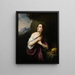 Madeleine penitente - Bartolomé Esteban Murillo — kehystetty taideteos seinällä