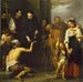 La Charité de Saint Thomas de Villanueva - Bartolom Estebán Murillo — näkymä teoksesta