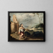 Le Fils prodigue nourrissant des porcs - Bartolomé Esteban Murillo — kehystetty taideteos seinällä