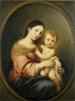 La Vierge à l'Enfant - Bartolomé Esteban Murillo — näkymä teoksesta