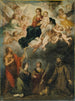 La Vierge à l'Enfant avec des saints - Bartolomé Esteban Murillo — näkymä teoksesta
