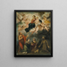La Vierge à l'Enfant avec des saints - Bartolomé Esteban Murillo — kehystetty taideteos seinällä