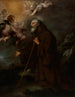 La vision de saint François de Paule - Bartolomé Esteban Murillo — näkymä teoksesta