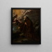 La vision de saint François de Paule - Bartolomé Esteban Murillo — kehystetty taideteos seinällä