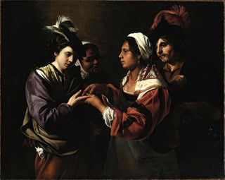 Bartolomeo Manfredi - The Fortune Teller.webp