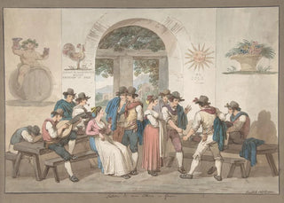 Bartolomeo Pinelli - Interior of a Roman Inn.webp