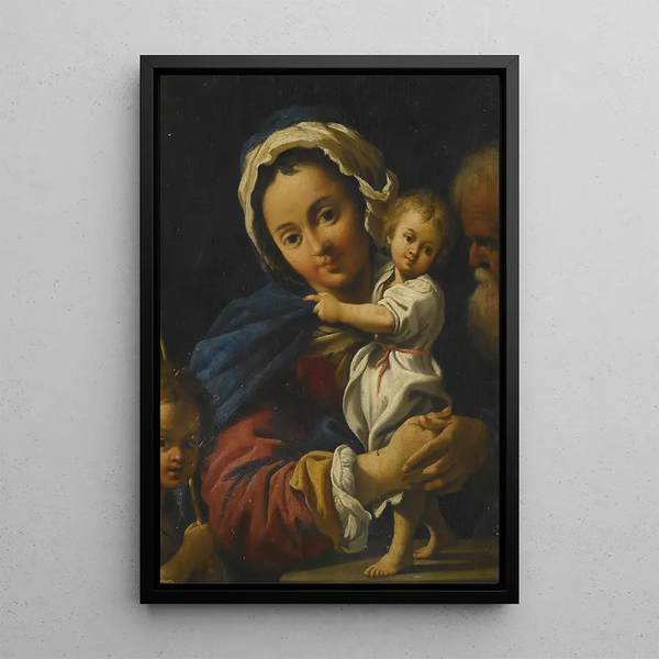 Maalauksen jäljennös Sainte Famille - Bartolomeo Schedoni