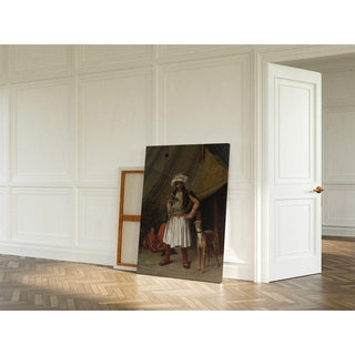 Bashi-Bazouk et son chien - Jean-Léon Gérôme | Reproduction Tableau Décoration murale affiche copie