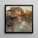 Basse mer - Frits Thaulow — kehystetty taideteos seinällä
