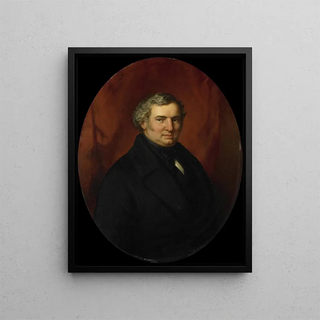 Bastiaan De Poorter - Posthumous Portrait of Hendrik Andr Cornelis Tierens City Functionary of Heusden.webp