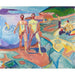 Maalauksen jäljennös Bathing Men - Edvard Munch