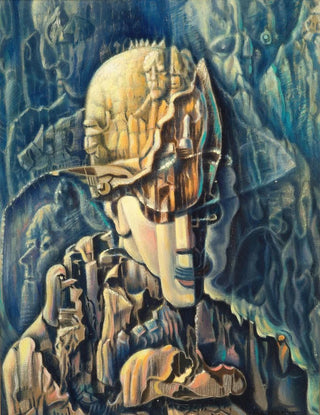 Surrealistinen maalaus - Benjamin F. Berlin — näkymä teoksesta
