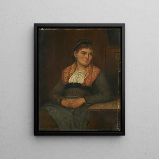 Benjamin Vautier - Peasant Girl.webp