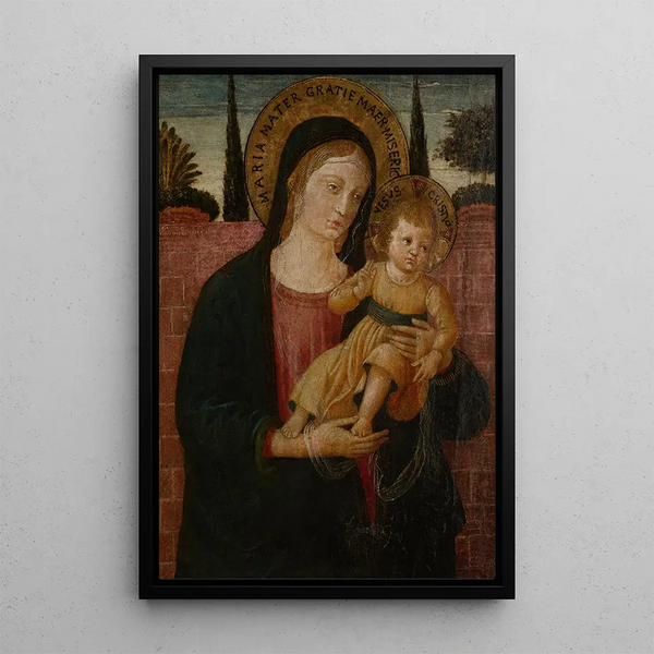 Benozzo Gozzoli - Madonna with Child.webp