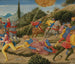 La conversion de saint Paul - Benozzo Gozzoli — näkymä teoksesta