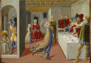 Benozzo Gozzoli - The Feast of Herod and the Beheading of Saint John the Baptist.webp
