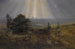 Lontoon maalaus Highgate-katedraalista Saint-Paulin yli - Bernard Walter Evans — näkymä teoksesta