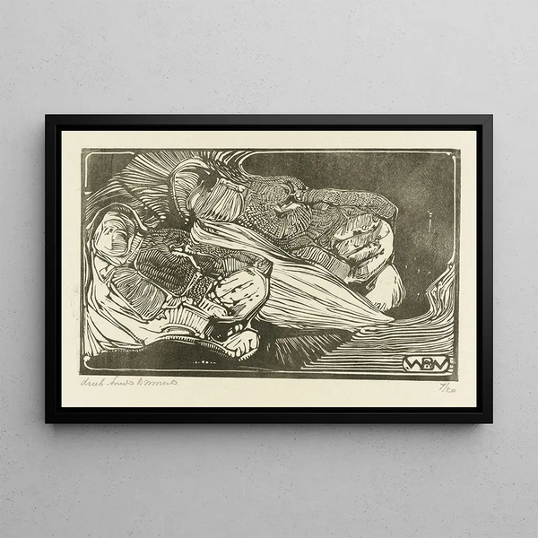 Bernard Willem Wierink - Koppen van een leeuw en een leeuwin.webp