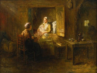 Bernard de Hoog - The newborn baby.webp